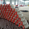 Durable 5 Inch Concrete Pump Twin Wall Elbow Used For Brand Pumps